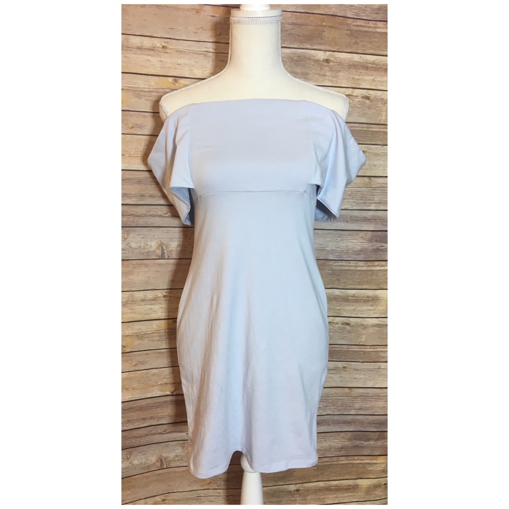 ASOS Off-Shoulder Dress. Size 8.